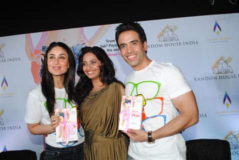 Kareena and Tusshar Kapoor at Payal Gidwani's fitness book launch