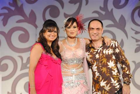 Models walk the ramp at Aamby Valley India Bridal Week day 2