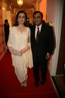 Mukesh and Nita Ambani at 'Hello! Hall Of Fame' Awards