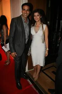 Akshay Kumar and Twinkle Khanna at 'Hello! Hall Of Fame' Awards