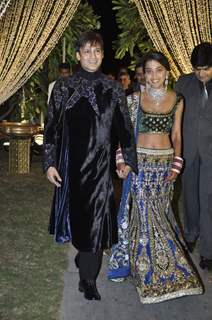 Vivek Oberoi's wedding reception at ITC Grand Maratha