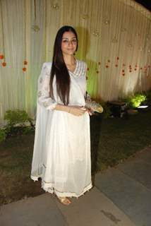 Tabu at Vivek Oberoi's wedding reception at ITC Grand Maratha