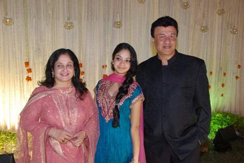 Anu Malik at Vivek Oberoi's wedding reception at ITC Grand Maratha