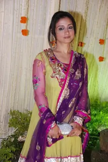 Divya Dutta at Vivek Oberoi's wedding reception at ITC Grand Maratha