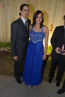 Kabir Bedi son at Vivek Oberoi's wedding reception at ITC Grand Maratha