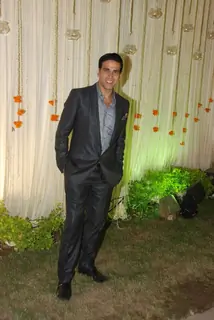 Akshay Kumar at Vivek Oberoi's wedding reception at ITC Grand Maratha