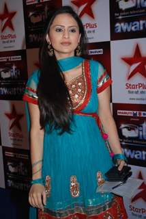 Parvati Sehgal (Komal) at the Star Plus ITA awards Red carpet