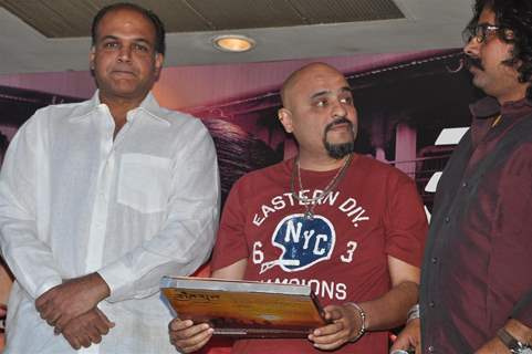 Ashutosh Gowariker at the Music Launch of the Marathi film Sumbarn at the MIG Club