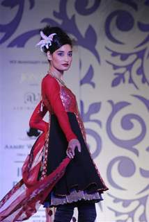 Model Walks at Aamby Valley Indian Bridal Week day 4