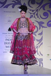 Model Walks at Aamby Valley Indian Bridal Week day 4