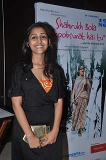 Pritika Chawla at Music release of 'Shahrukh Bola Khoobsurat Hai Tu'