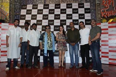 Cast at Music launch of 'A Flat'