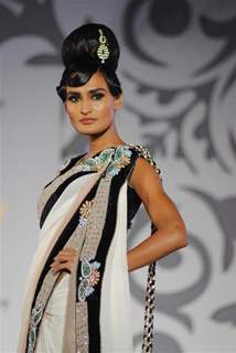 Models walks the ramp at Aamby Valley Indian Bridal Week day 5