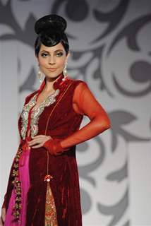 Models walks the ramp at Aamby Valley Indian Bridal Week day 5