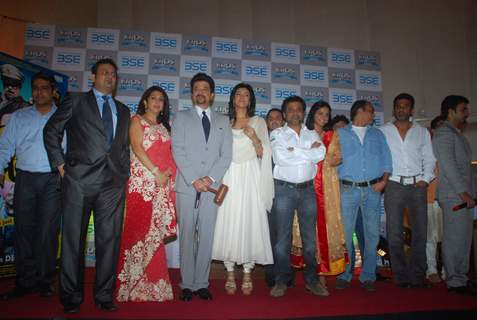 Cast at 'No problem' mahurat at BSE