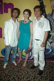 Aadesh Shrivastava and Prachi Desai at the album launch of &quot;Kahan Main Chala&quot; at Sun N Sand