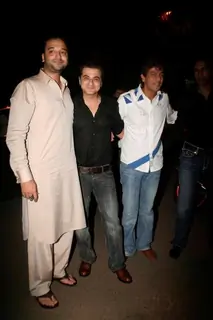 Sanjay Kapoor and Chunky Pandey graces Ekta Kapoor's Diwali bash