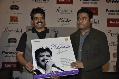 A R Rahman unveils Srinivas' music album 'Timeless Classics'