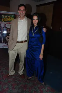 Rajat Kapoor and Neha dhupia at Phas Gaye Re Obama music launch