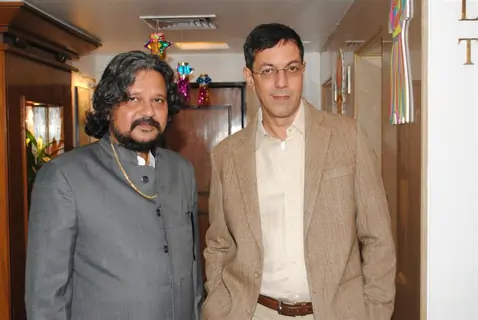 Amol Gupte and Rajat Kapoor at Phas Gaye Re Obama music launch