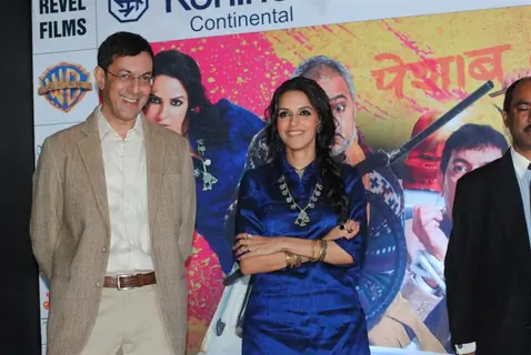 Rajat Kapoor and Neha dhupia at Phas Gaye Re Obama music launch