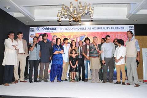 Cast & crew at Phas Gaye Re Obama music launch