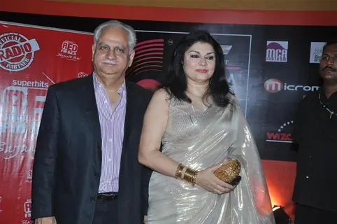 Ramesh Sippy and Kiran Junega at Global Indian Music Awards at Yash Raj Studios