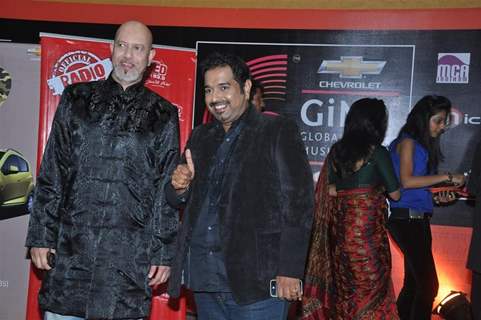 Shankar Mahadevan and Loy Mendosa at Global Indian Music Awards at Yash Raj Studios