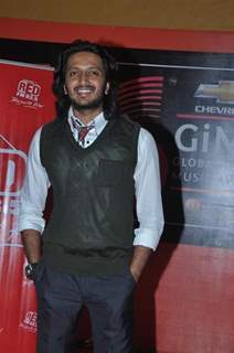 Ritesh Deshmukh at Global Indian Music Awards on Wednesday night at Yash Raj Studios