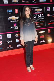 Sunidhi Chauhan at Global Indian Music Awards on Wednesday night at Yash Raj Studios