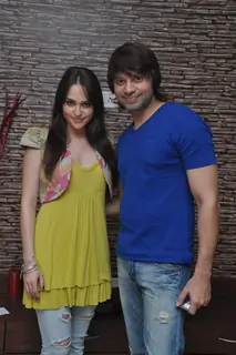 Maradona Rebello and Hazel at Press meet of 'Dunno Y Na Jaane Kyun...'