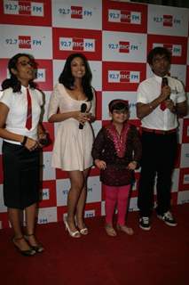 Tanushree Dutta and Saloni Daini spotted at the Big FM office in Andheri