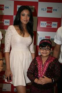 Tanushree Dutta and Saloni Daini spotted at the Big FM office in Andheri