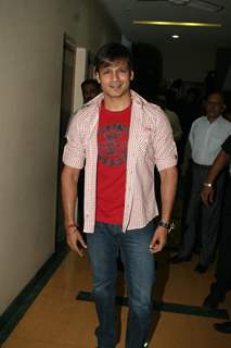 Vivek Oberoi at Country Club New Year Party Press Meet at Andheri, Mumbai