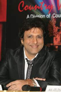 Govinda at Country Club New Year Party Press Meet at Andheri, Mumbai