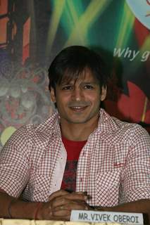 Vivek Oberoi at Country Club New Year Party Press Meet at Andheri, Mumbai