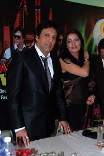 Govinda and Celina at Country Club New Year Party Press Meet at Andheri