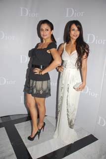 Malaika Arora Khan and Amrita Arora at Dior store launch at Taj Mahal Hotel