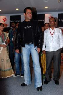 Salman Khan at the Human Marrow Donor press meet