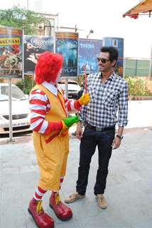 Arjun Rampal celebrate Children’s Day with underprivileged kids at McDonalds at Fun Republic in Andheri, Mumbai