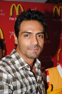 Arjun Rampal celebrate Children’s Day with underprivileged kids at McDonalds at Fun Republic in Andheri, Mumbai