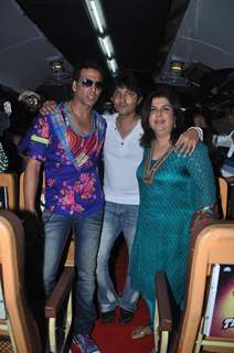 Akshay Kumar and Farah Khan at Tees Maar Khan music launch