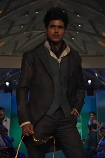 Models walks the ramp at the MTV Making The Cut bash