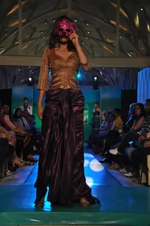 Models walks the ramp at the MTV Making The Cut bash