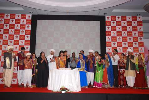 The entire star cast of Star Plus Gulaal at the premier at Taj lands end