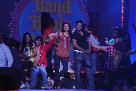 Anushka Sharma perfomance at Band Baaja Barat promotional musical event at Yashraj Studio