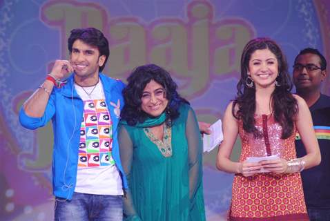 Anushka and Ranveer at Band Baaja Barat promotional musical event at Yashraj Studio