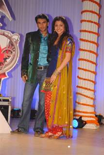 Anushka and Ranveer at Band Baaja Barat promotional musical event at Yashraj Studio