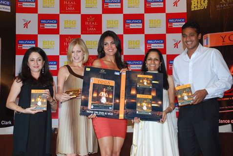 Lara Dutta's YOGA DVD Launch at Westin Hotel