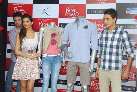 Imran Khan and Deepika Padukone at Shoppers Stop Break ke Baad Merchandise launch at PVR